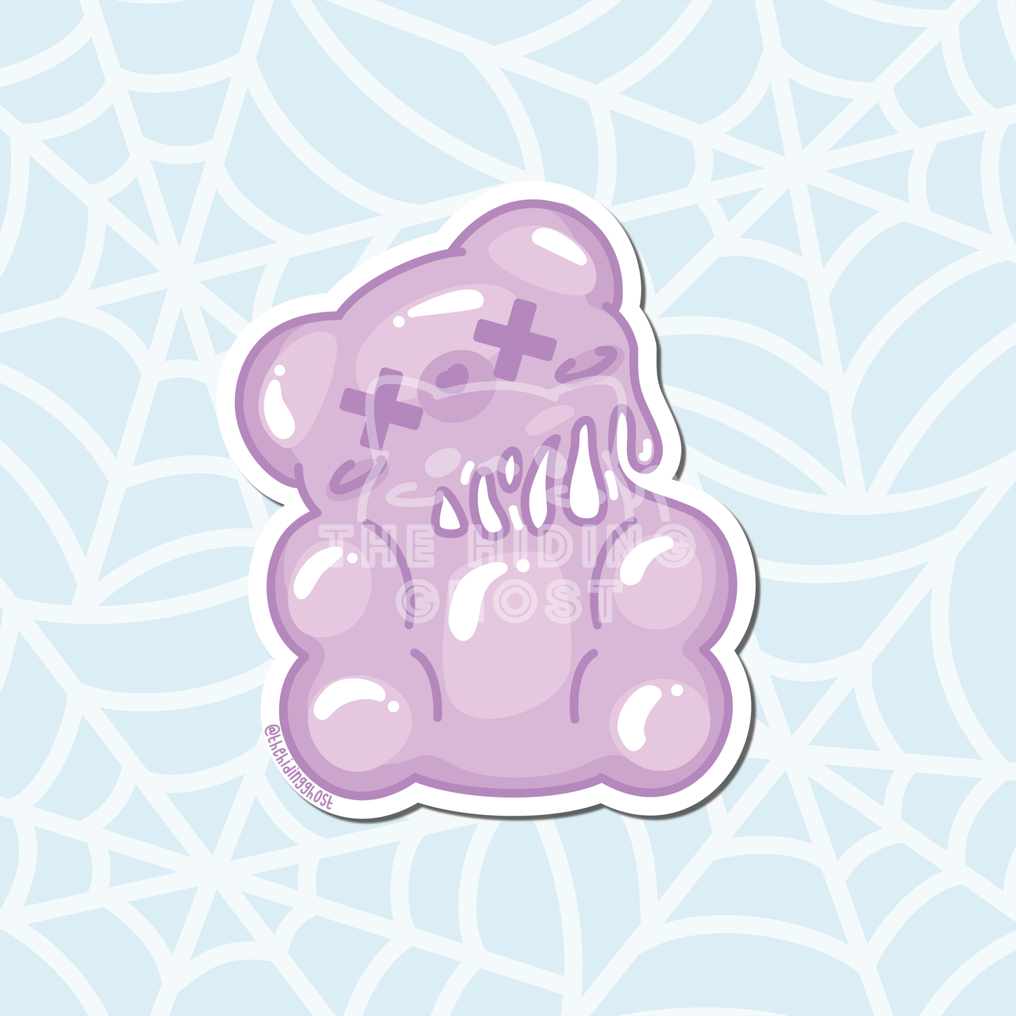 Spooky Gummy Bear Stickers