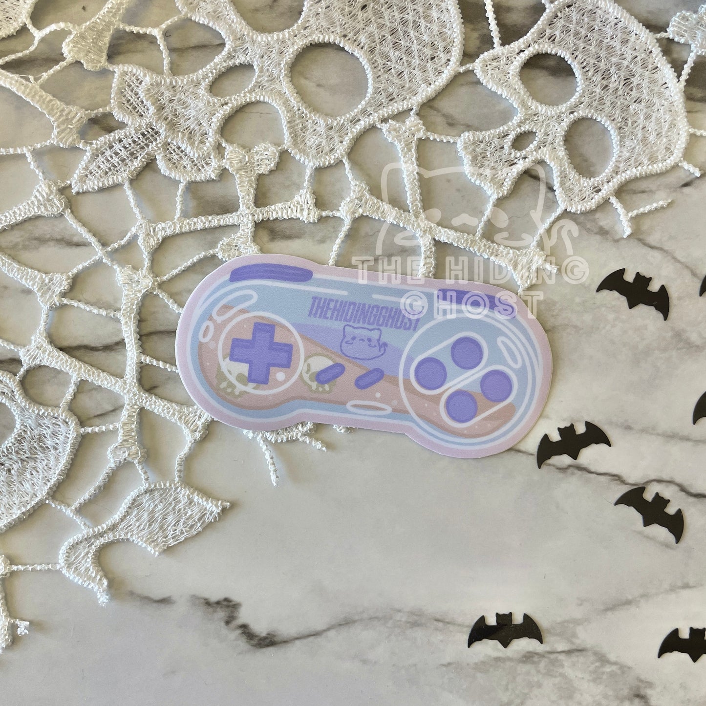 Cute Spooky Games Die Cut Stickers