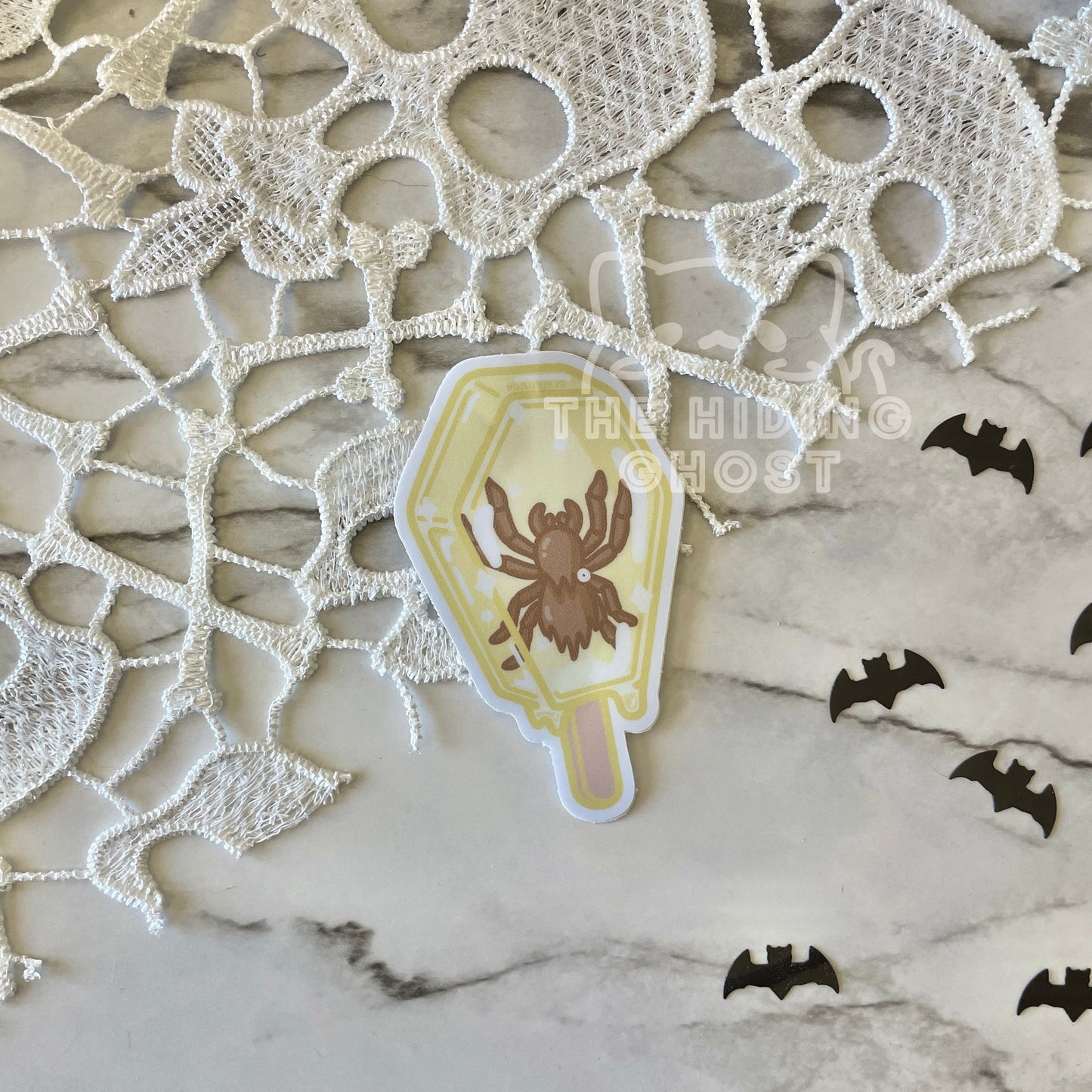 Pastel Spooky Popsicle Die Cut Stickers