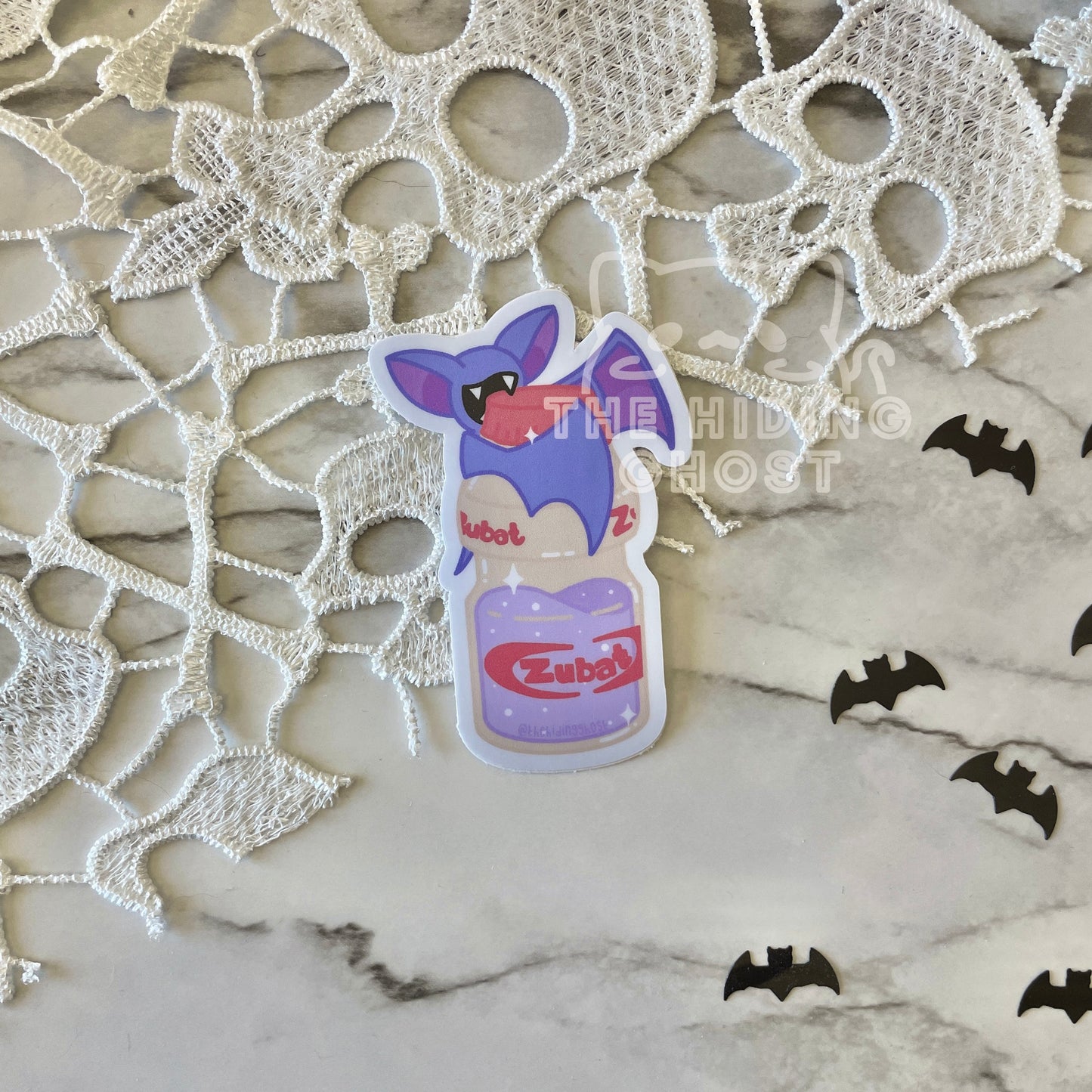 Zubat and Golbat Yakult Sticker