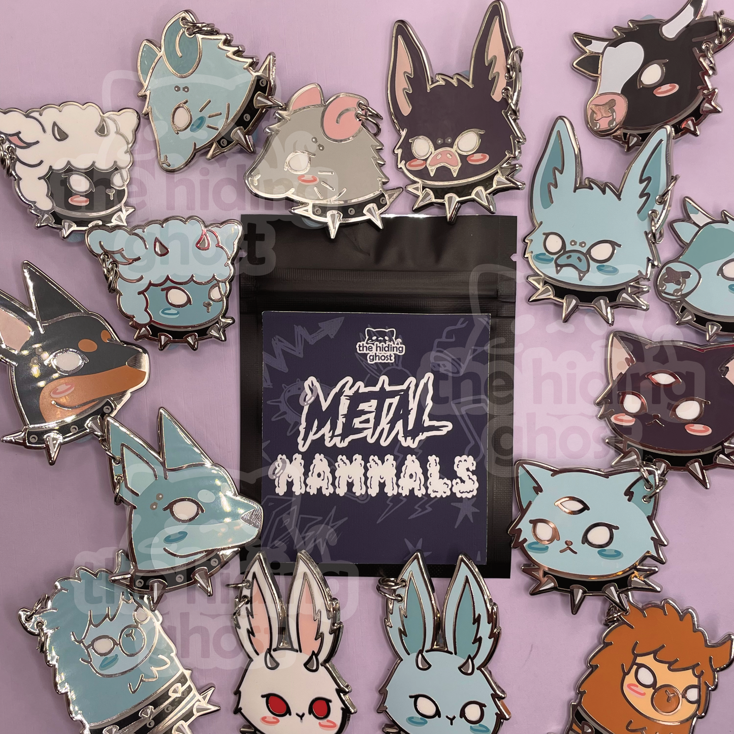 Metal Mammals Blind Bag Enamel Pin