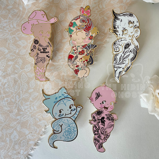 Klaudia's Kewpie Doll Enamel Pin