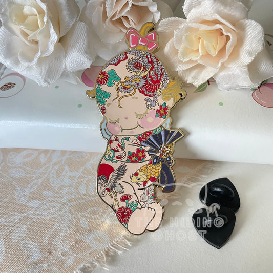 Mathilda's Kewpie Doll Enamel Pin