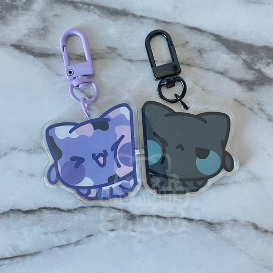 Miko/Bean Magnet Acrylic Keychain