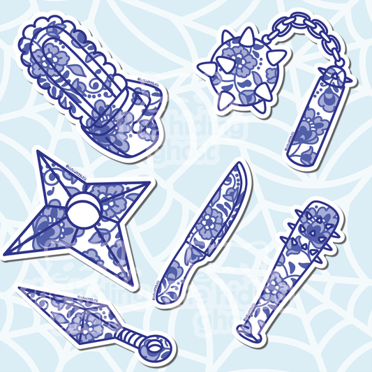 Ceramic Weapons Sticker