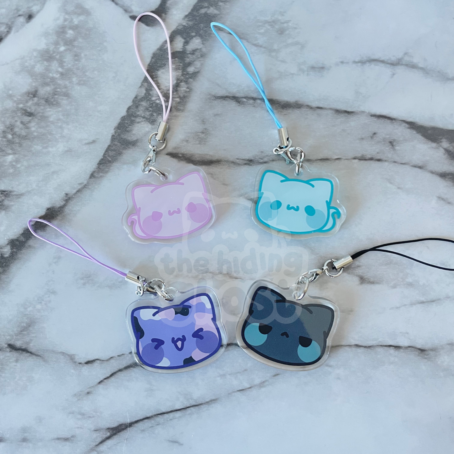 The Hiding Ghost OC Phone Charms