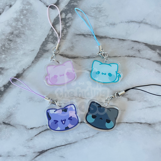 The Hiding Ghost OC Phone Charms