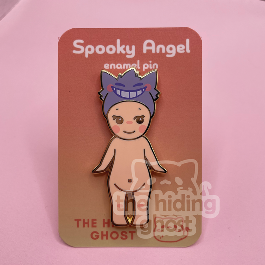 Spooky Angel - Gengar Enamel Pin