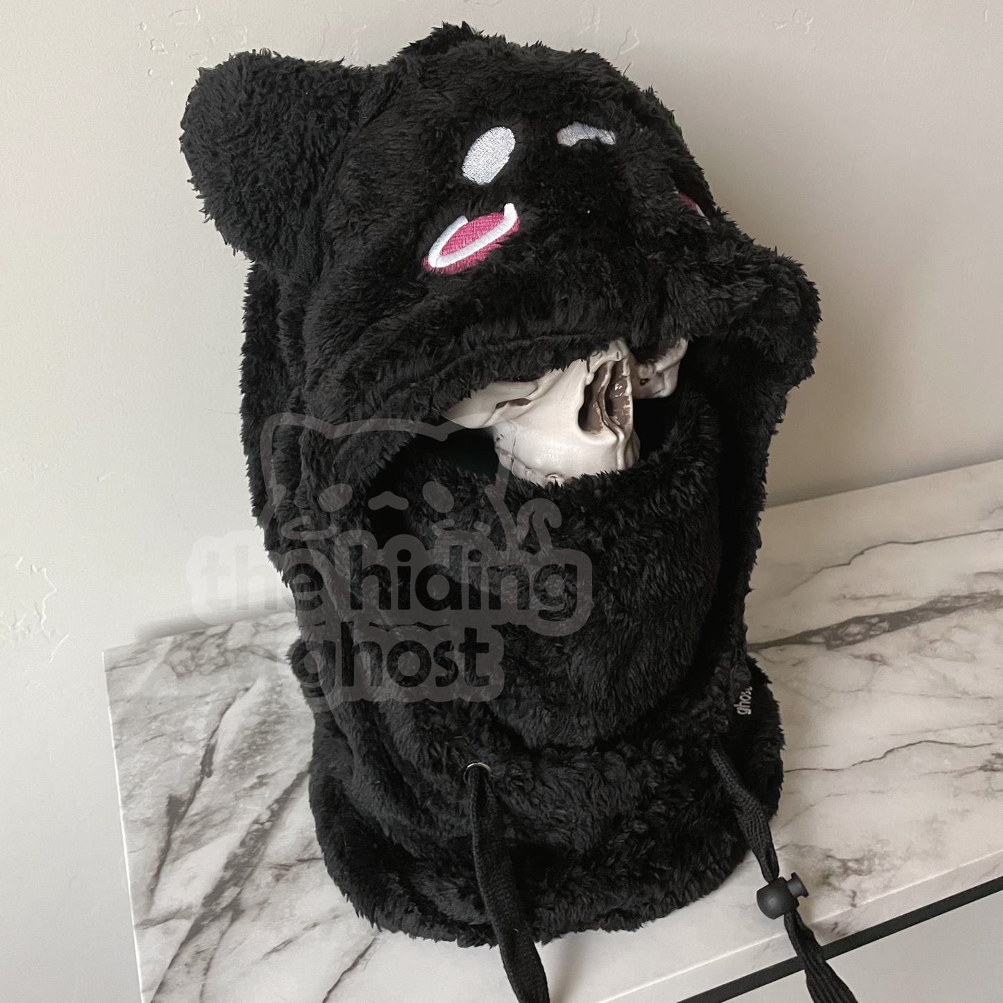 Black Cat Ghost Sherpa Balaclava