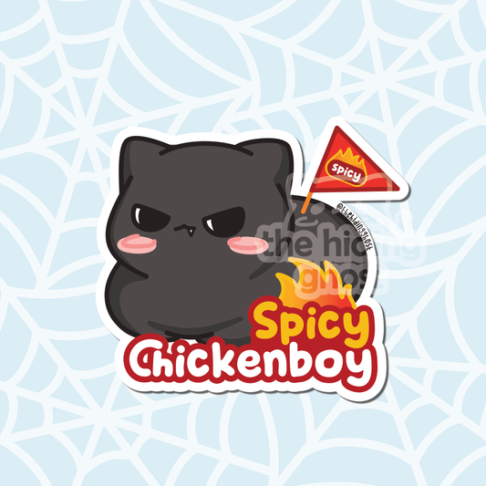 Spicy ChickenBoy Sticker