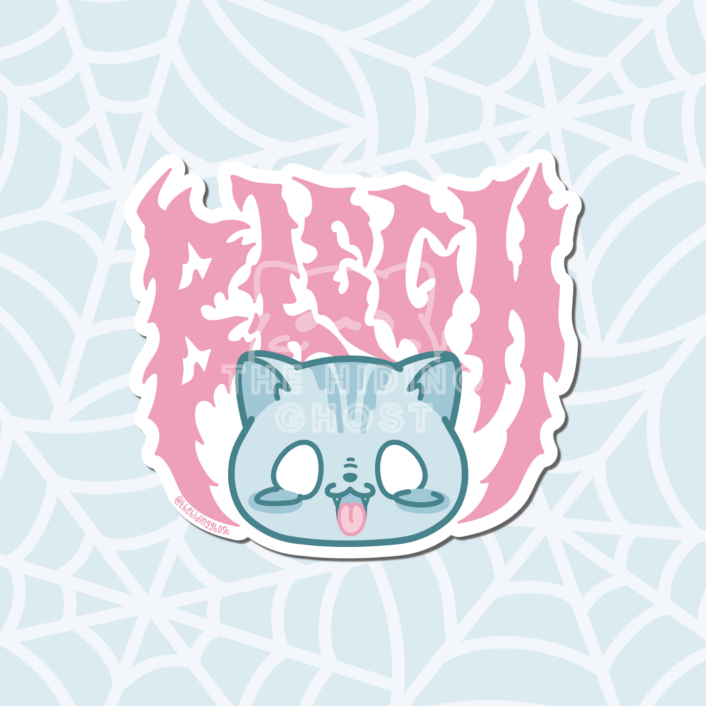Blegh Cat Sticker