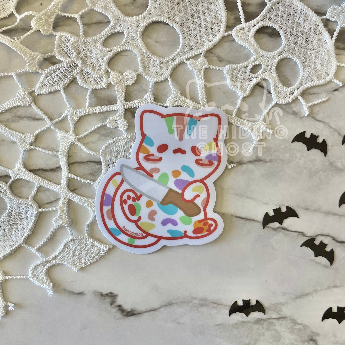 Cereal Killer Kitty Stickers