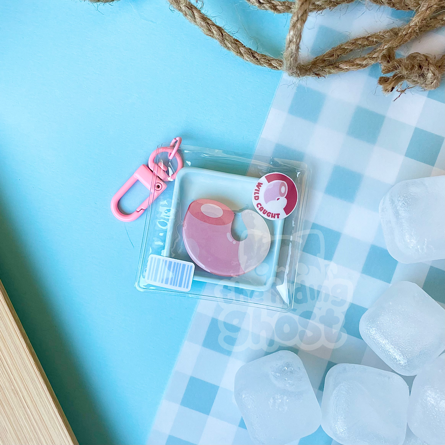 Poke-Fish Packaging Keychain