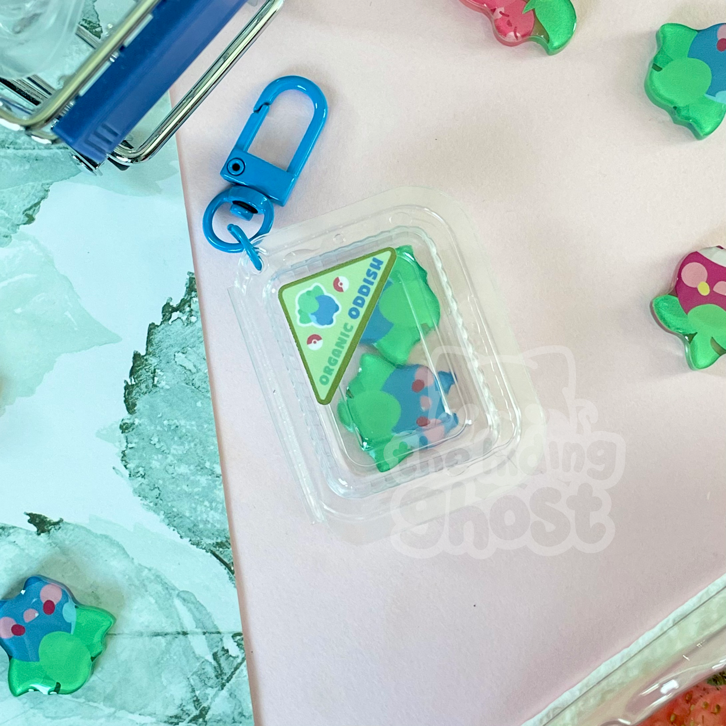 Poke-Fruit and Veggies Package Keychain