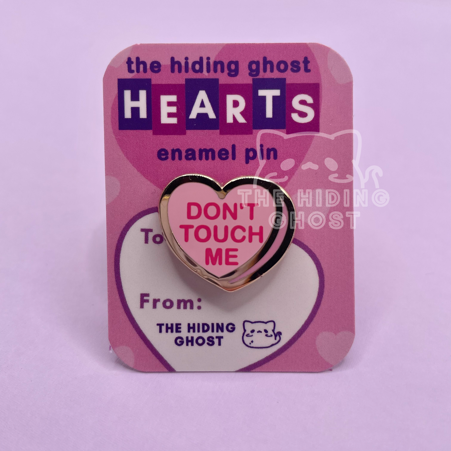 Candy Hearts Filler Enamel Pin