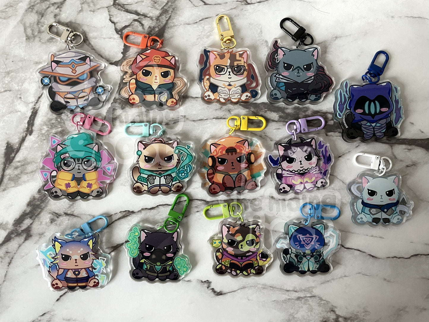 ValoCats Acrylic Keychain