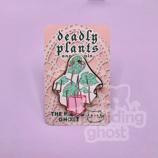 Deadly Plants Monstera Enamel Pin