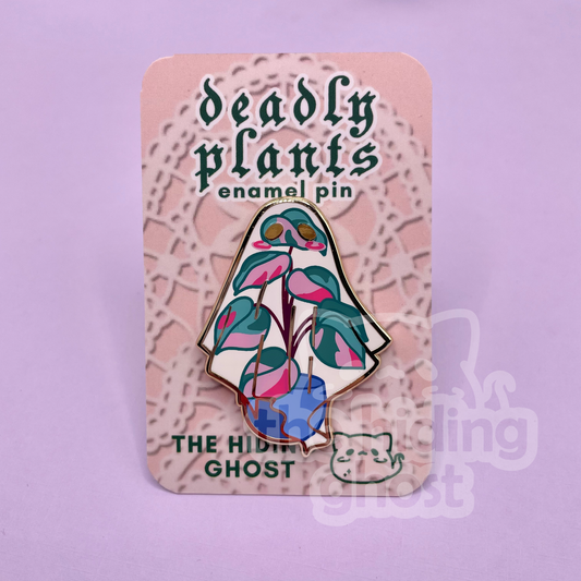 Deadly Plants Pink Princess Enamel Pin