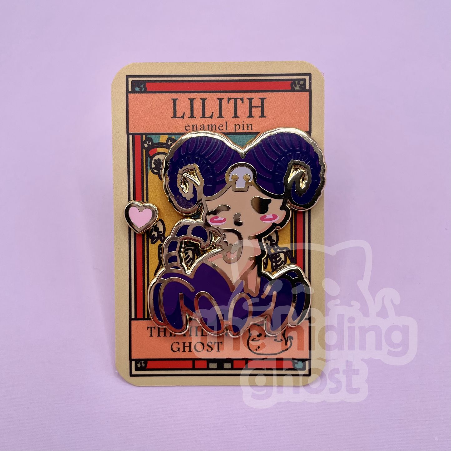 Lilith Enamel Pin