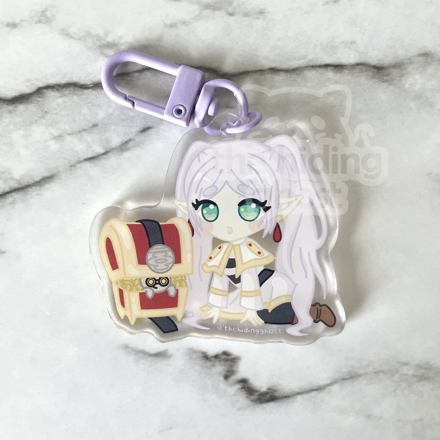 Frieren Gimmighoul Acrylic Keychain