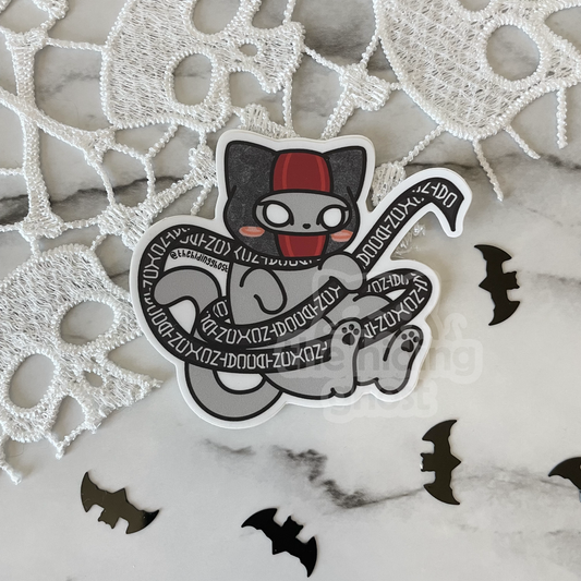 Cat-cny Sticker