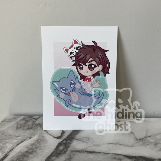 Momo Haunter Print