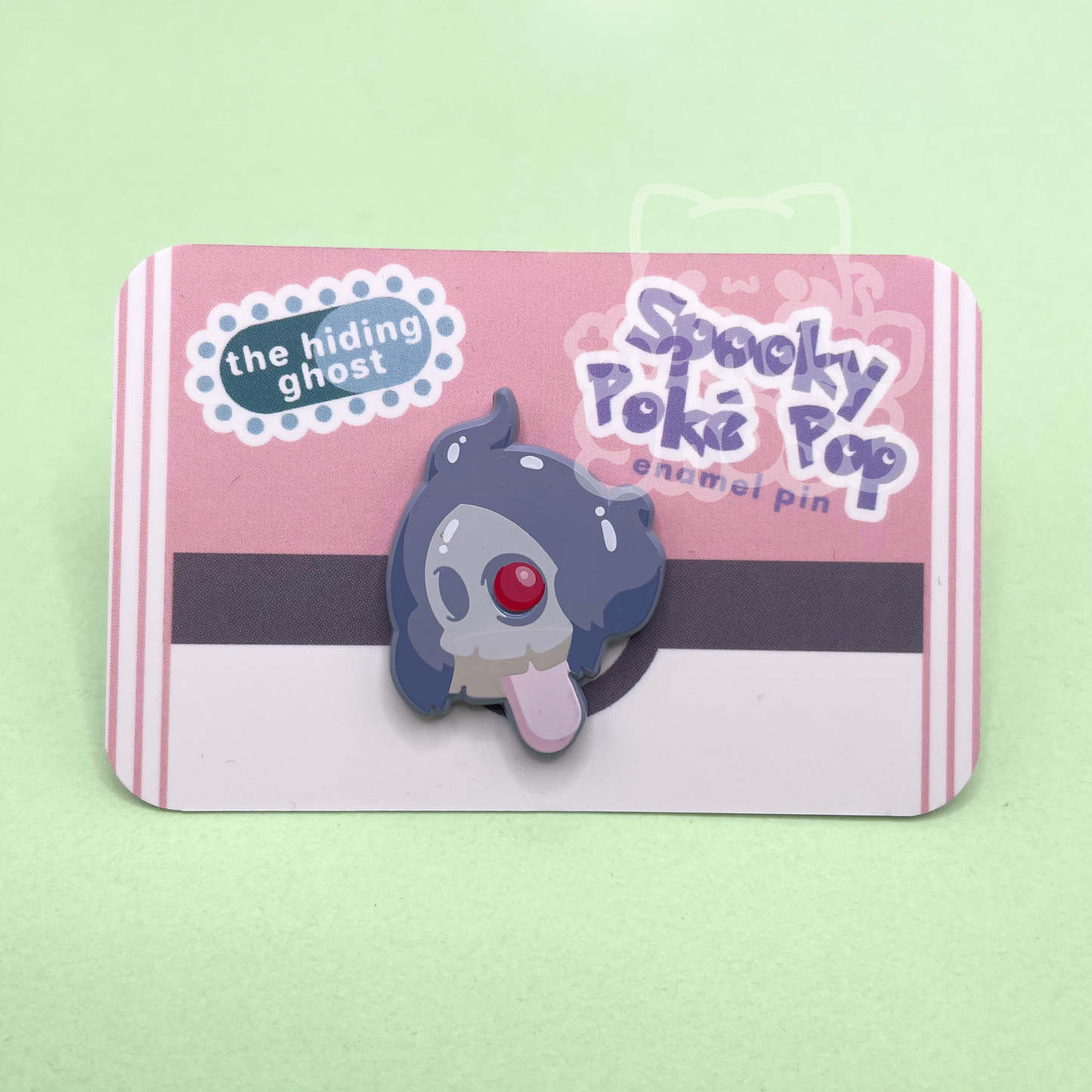 Duskull Popsicle Dyed Metal Pin