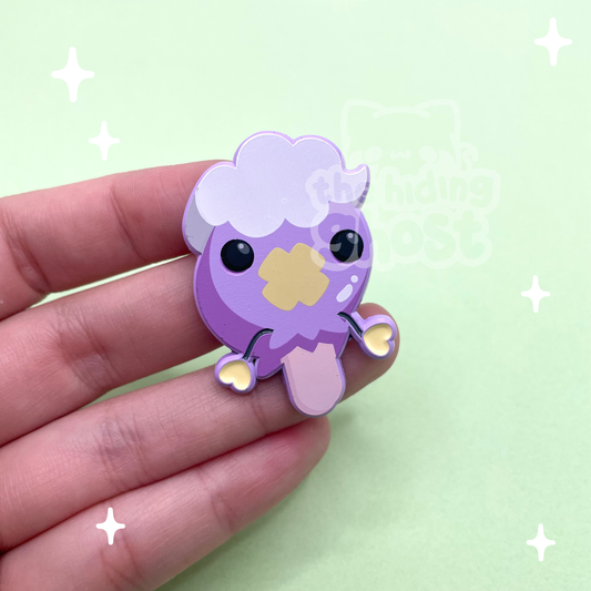 Drifloon Popsicle Dyed Metal Pin