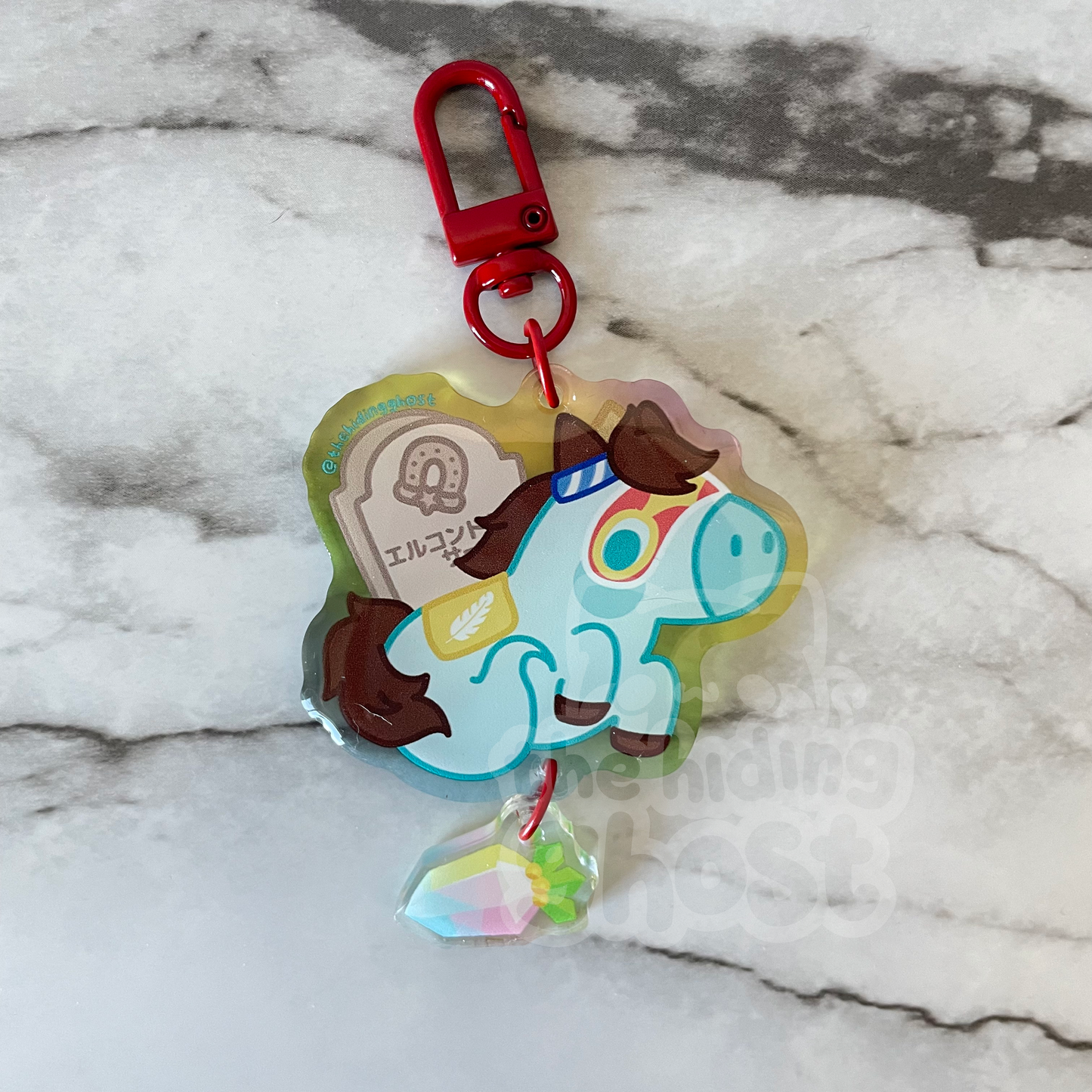 Ghost Umamusume Acrylic Keychain