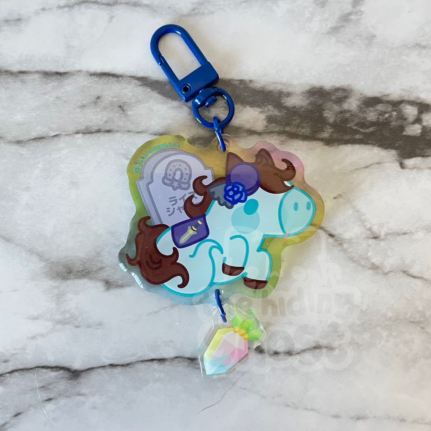 Ghost Umamusume Acrylic Keychain