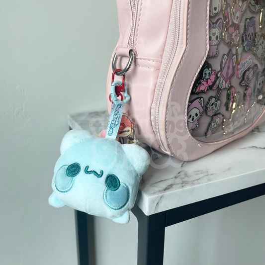 Cat Ghost Plush Keychain