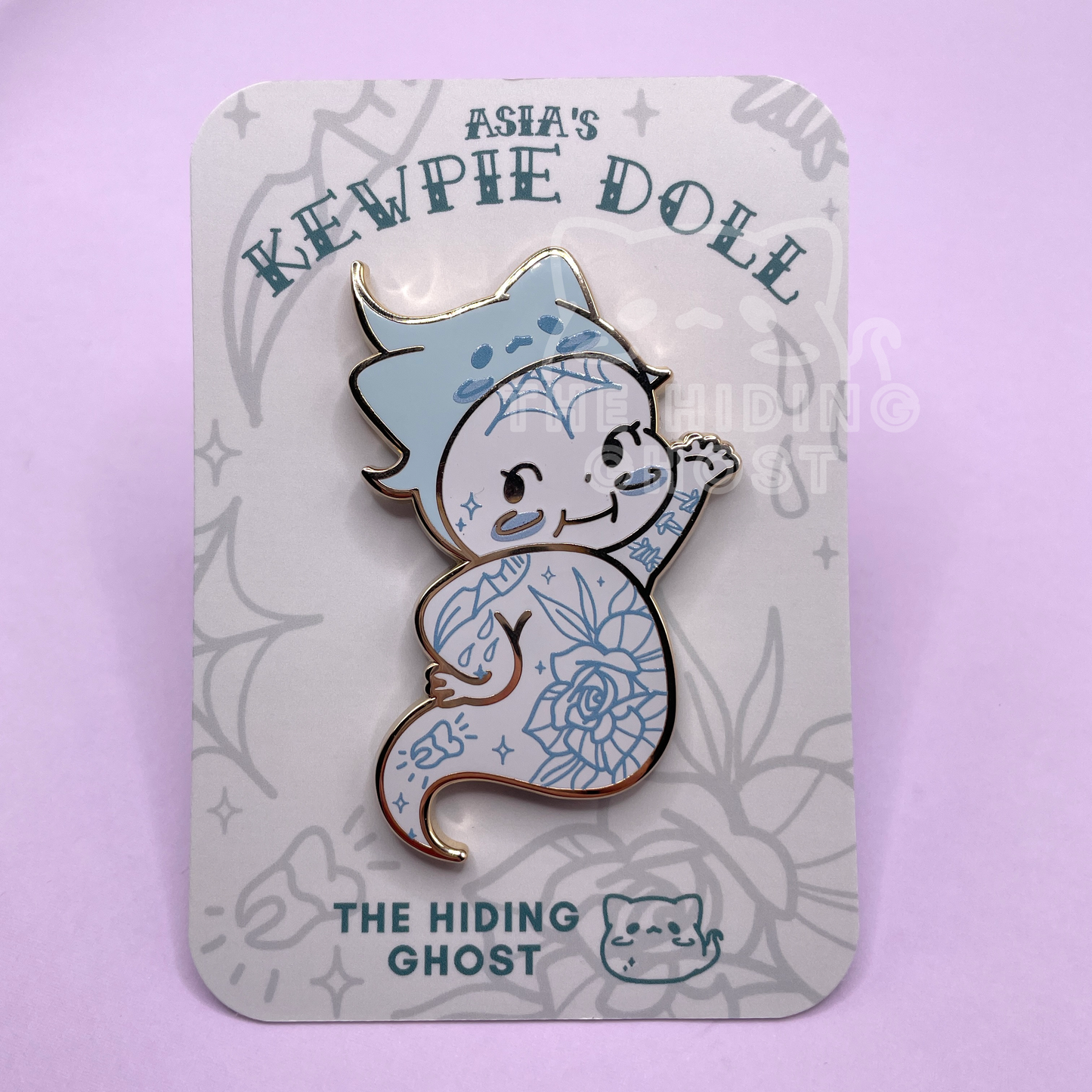 Asia's Kewpie Doll Enamel Pin