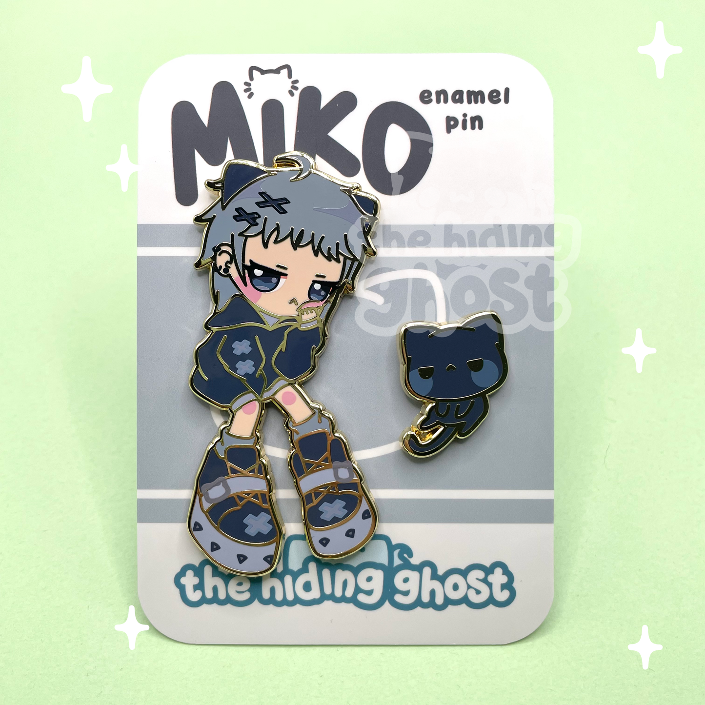 Miko Girl Enamel Pin Set