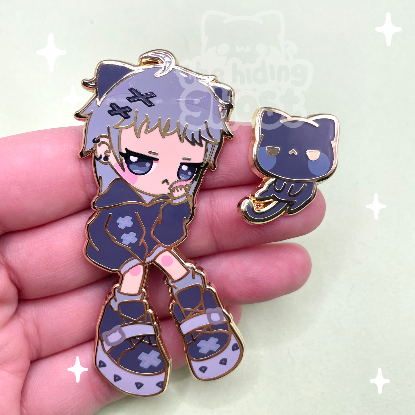 Miko Girl Enamel Pin Set
