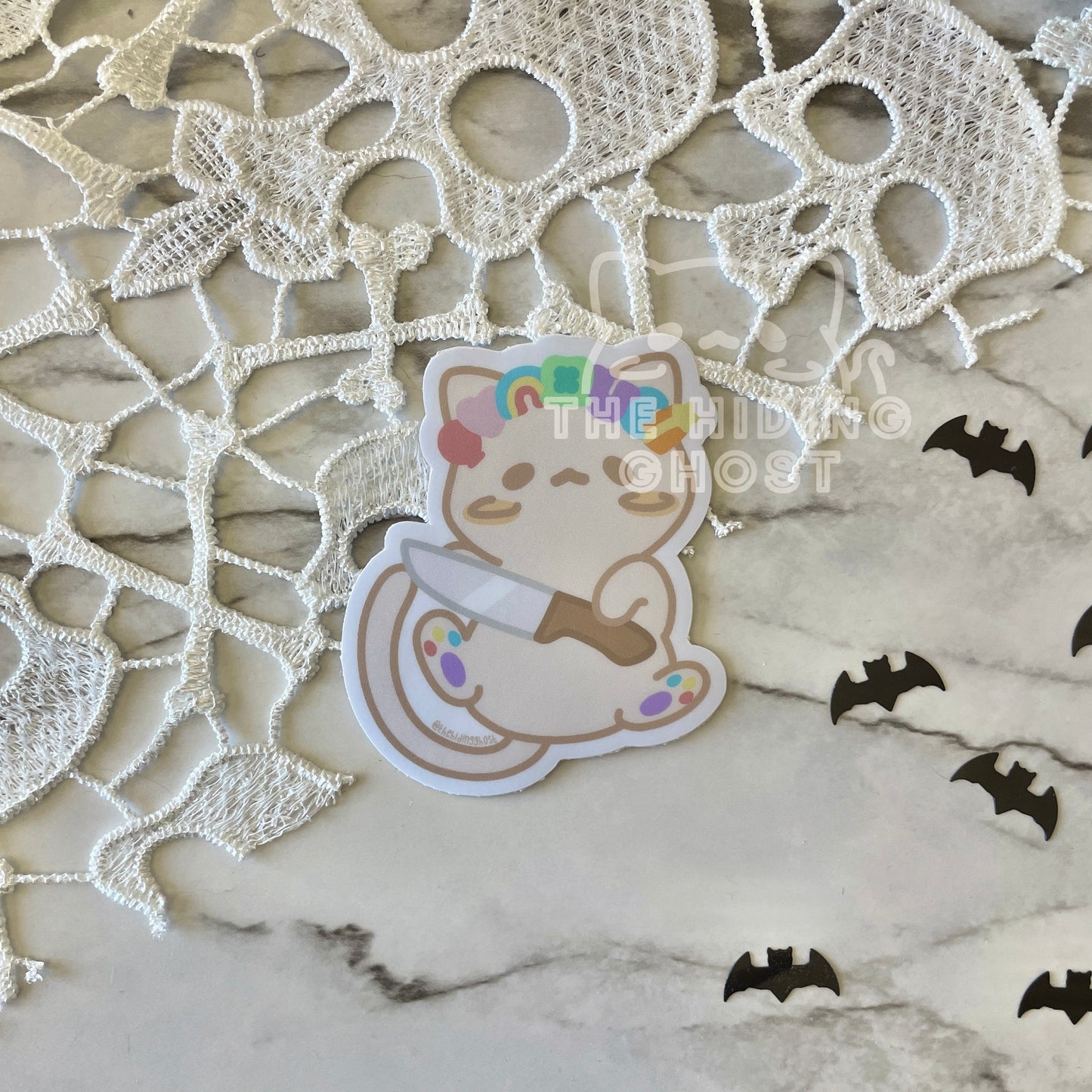Cereal Killer Kitty Stickers