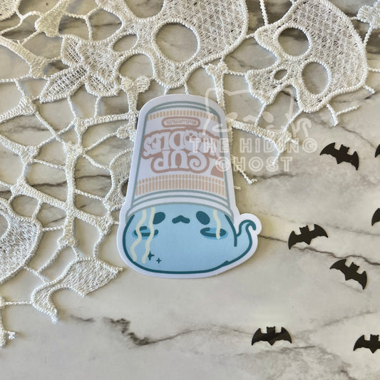 Cute Spooky Snacks Die Cut Stickers