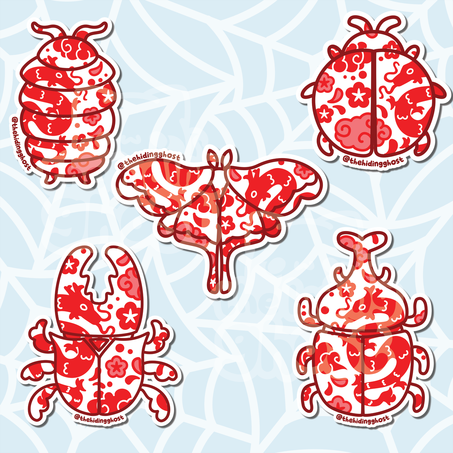 Ceramic Bugs Sticker