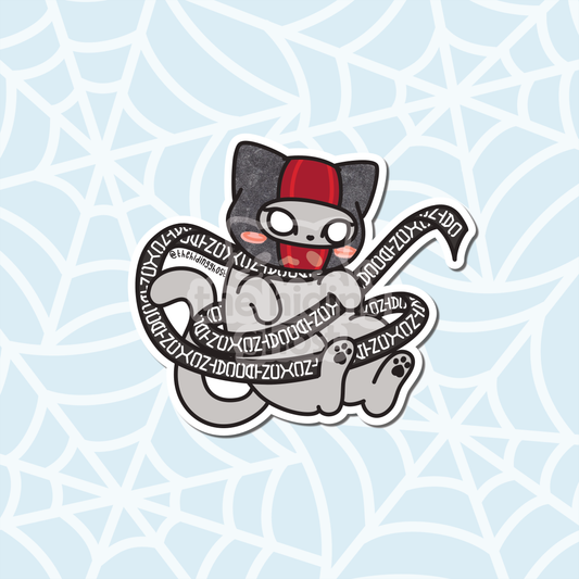 Cat-cny Sticker