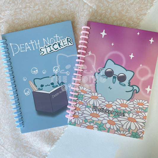 Skull Witch and Ghostie Reusable Sticker Books by Constanzzze
